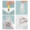 Flexible Disposable Latex Gloves Household Cleaning Beauty Kitchen Gloves Pink Nitrile Gloves