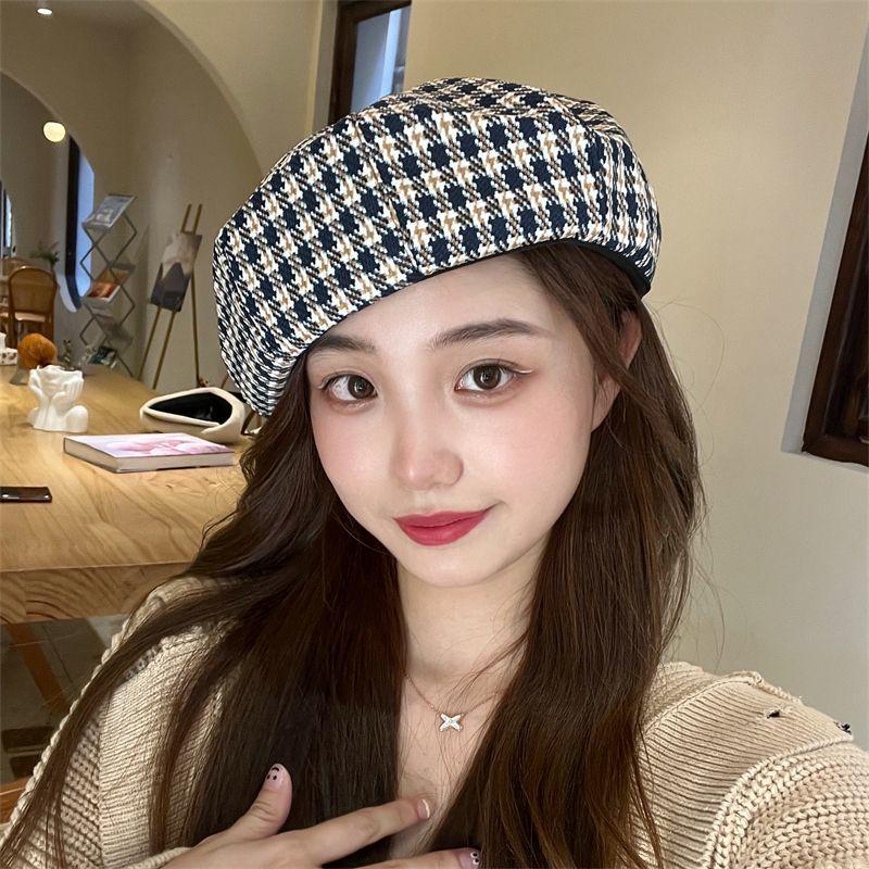 Damenhüte Neue Ankunft Modischer Vielseitiger Baskenmütze Damen Künstlerhut Minimalistische Elegante Kopfbedeckung