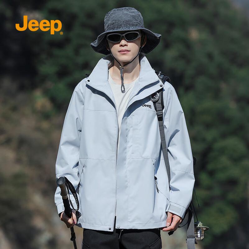JEEP Unisex 2025 Spring/Summer Casual Windbreaker Jacket