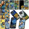 Van Sunflower Gogh Starry Night Painting Phone Case for Xiaomi Redmi Note 13 14 ProPlus Pro Plus 14C A4 13C Pro+ Note14 Cover