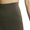 Nike Solid Color Quick-Dry High-Waisted Straight-Leg Knitted Sports Pants Women bottoms Mineral-Grey Black FV7849004