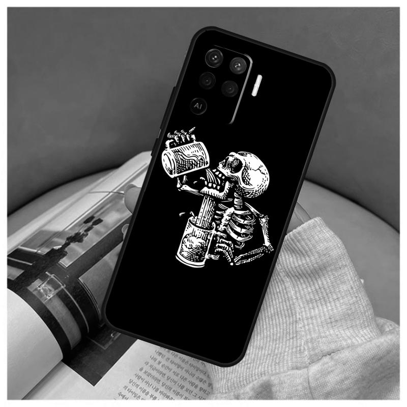 Beer Cup Case For Oppo A16 A76 A96 A60 A98 A58 A78 A18 A38 A80 A40 A77 A57 A17 A74 A54 A94 A15 A5 Pro