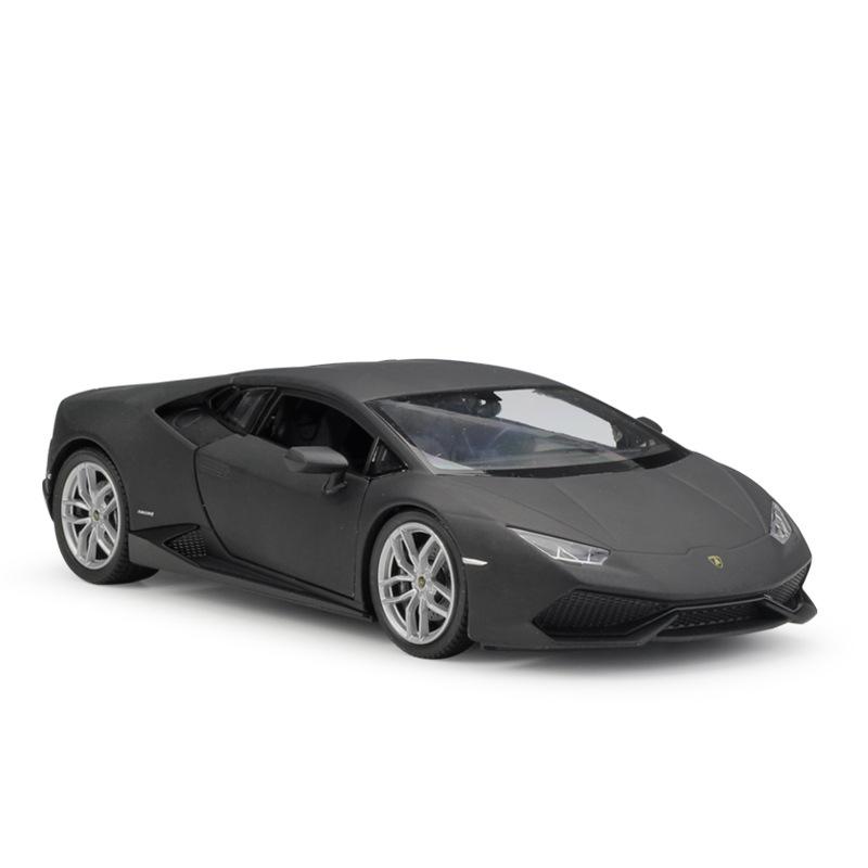 WELLY 1/24 Lamborghini Huracan LP610-4 Alloy Racing Car Model Diecast Metal Sports Car Model Simulation Collection Kids Toy Gift