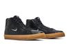 Мужские кроссовки Nike Zoom Blazer Mid Premium SB Черный Жевательная резинка Камень Черный/Черный/Жевательная резинка Светло-коричневый/Белый