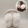 Cold Protection Foldable Earmuffs Thickened Soft Plush Earflaps  For Women Men Outdoor