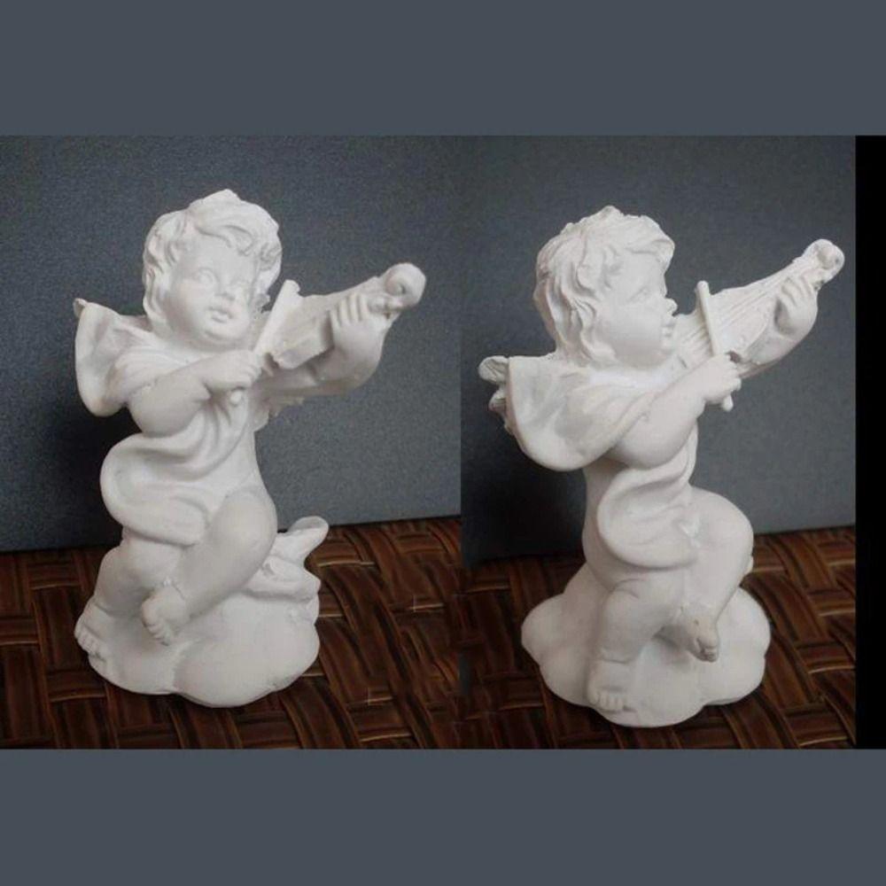 Crafts Home Decoration Character Sculpture Cupid Angel Statue Desktop Figurine Garden Ornaments