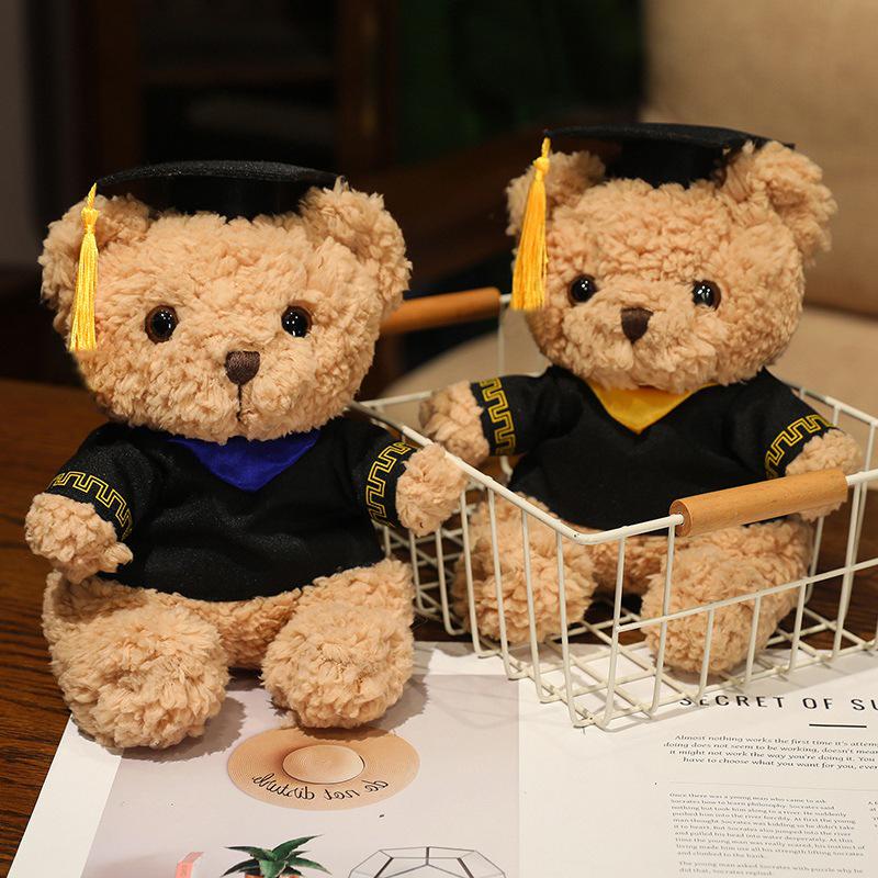 Customizable Graduation Teddy Bear Plush - Student Souvenir Gift