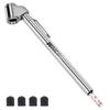 10-120PSI Pencil Tire Pressure Gauge Dual Head Air Gauge for Trucks, RV, Cars, Bikes, Motorcycles, Pressure Measured In PSI & Bar (1 Pack)