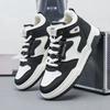 Men's sneakers spring wear-resistant skateboard shoes casual thick soled lace up anti slip outdoor running shoes zapatillas 2025