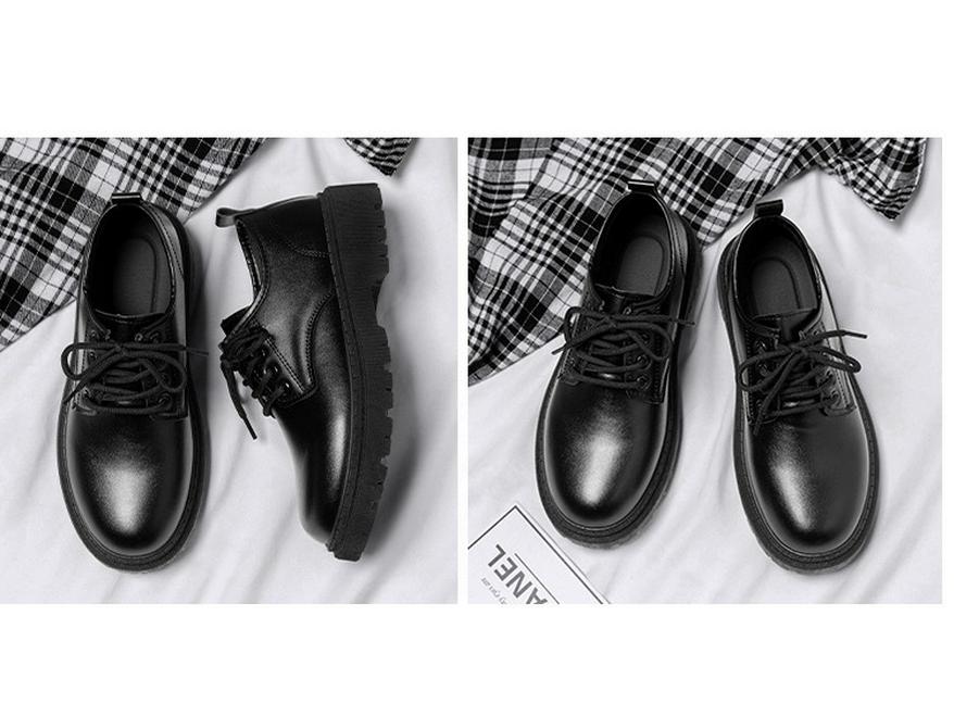 Men's Formal Soft Sole Leather Shoes: Trendy British Style for Business, Casual, Weddings & Versatile Fashion