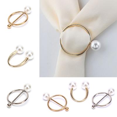 סיכת סיכת פנינה אביזרי תכשיטי צעיף משי אבזם צעיף צעיף נשים צעיף