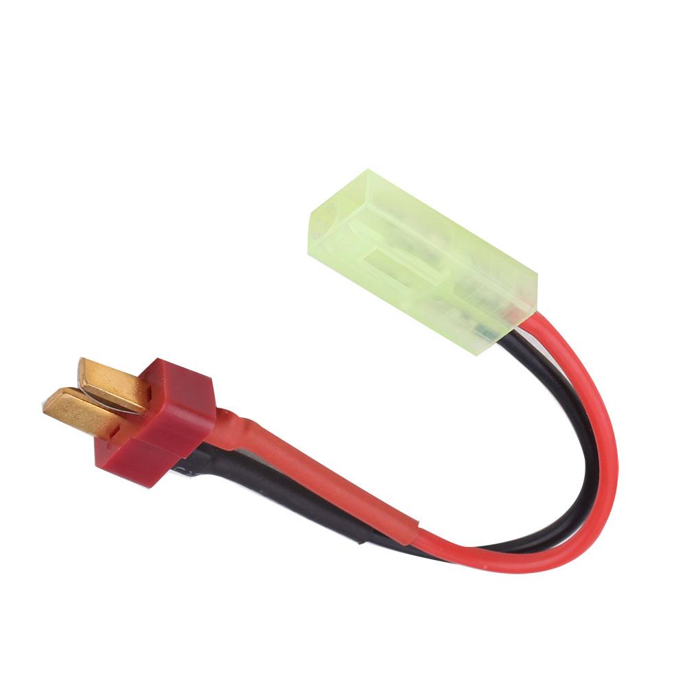 T Plug Male To Small Tamiya Female Connector Adapter 18AGW Silicone Cable RC Accessory