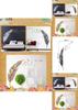 Versatile Removable Flying Feather Design Wall Stickers For Cozy Room Decoration