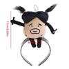 Unique Braided Doll Headband Cosplay Hairpin Hair Clip Hair Accessory for Women