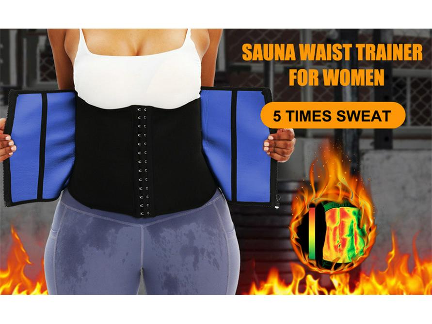 Women's Fitness Tummy Wrap: Sweat-Inducing Waist Support Belt and Cincher Corset for Body Shaping