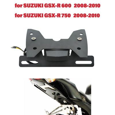 Držák SPZ na motorku LED světlo pro SUZUKI GSXR GSX-R 600/750 2008 2009 2010 Zkrácený držák zadního světla Eliminátor blatníku