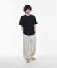 SIGNATURE [Summer Fabric Added] Double-Tuck Wide Slacks [Ivory]
