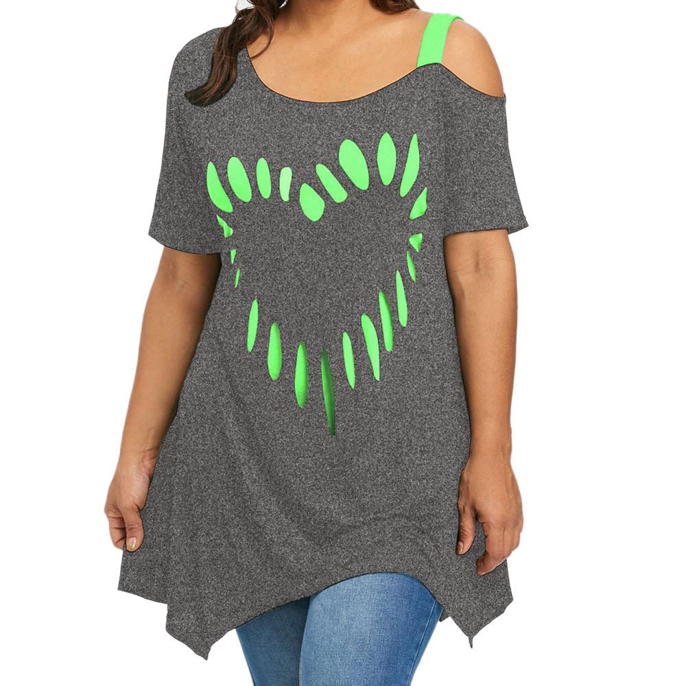 VONDA Top a maniche a pipistrello maniche a 3//4 da donna casual
