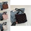 Stylish Korean Sweet Tote Bag In White Pink Brown And Black For Trendy Summer Outfits