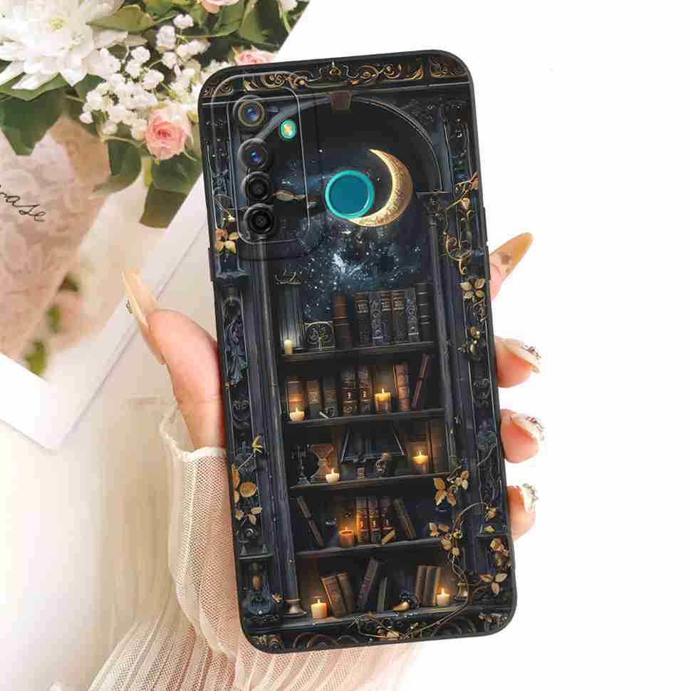 Shockproof Case For Realme 5 Pro Casing Popular Cute Rabbit Soft Matte Cover Realme5 Pro 5Pro RMX1971 RMX1973 Phone Case