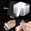 Transparent Double Sided Adhesive Tape Nano Gel Pads Super Strong Heavy Duty Washable Sticky Patch for Wall Hanging And Mounting