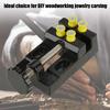 Mini Flat Carving Clamp Bench Vise for DIY Woodworking Jewelry Carving Holder Tool