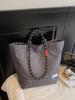 Borsa a Totes Unisex a Quadri: Borsa a Spalla/a Mano Capiente e Leggera per Autunno/Inverno