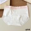 Women's Summer New Sweet Cotton 10A Antibacterial Extended Mid Waisted Briefs