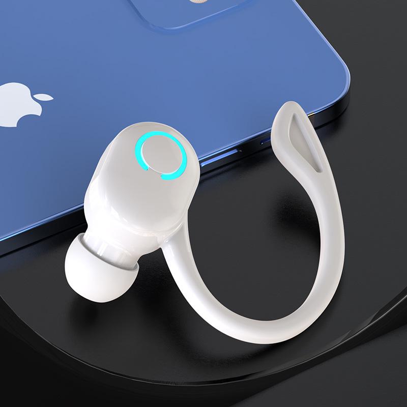 F8 Bluetooth Earphones: Wireless Mini In-Ear, Over-Ear, Stereo for Running and Music.