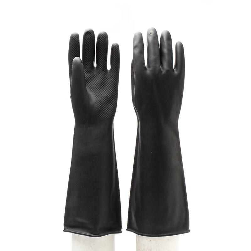 Maihan Heavy-Duty Nitrile Industrial Work Gloves One Size