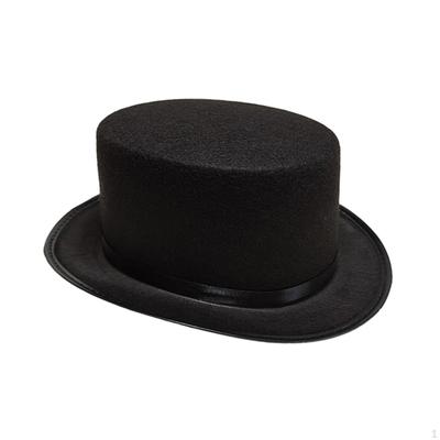 Cylindr Fedoras Kouzelník Butler Party Klobouky Klasický jazzový formální kostým pro noční klub,