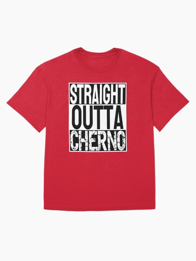 DayZ Straight Outta Cherno - White Oversized Unisex T-Shirt