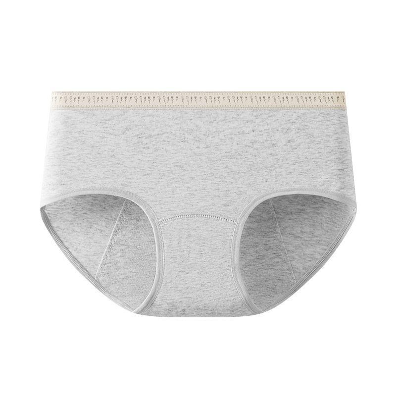 Women s Spring and Autumn New Cotton Medical Grade Antibacterial Extended Crotch Waist Triangle Briefs L