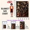 Giant Python Flag Blanket Reversible Flannel Throw for Adventurous Spirits AllSeason Comfort Exotic Journey Gift