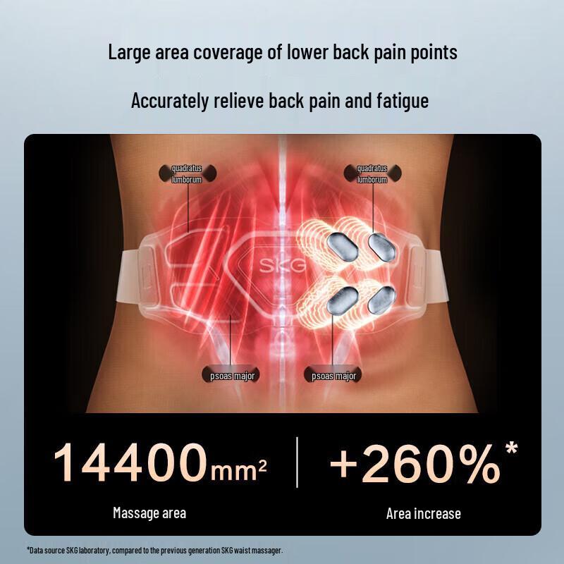 SKG Smart Heated Waist Massager G7 Luxury Edition