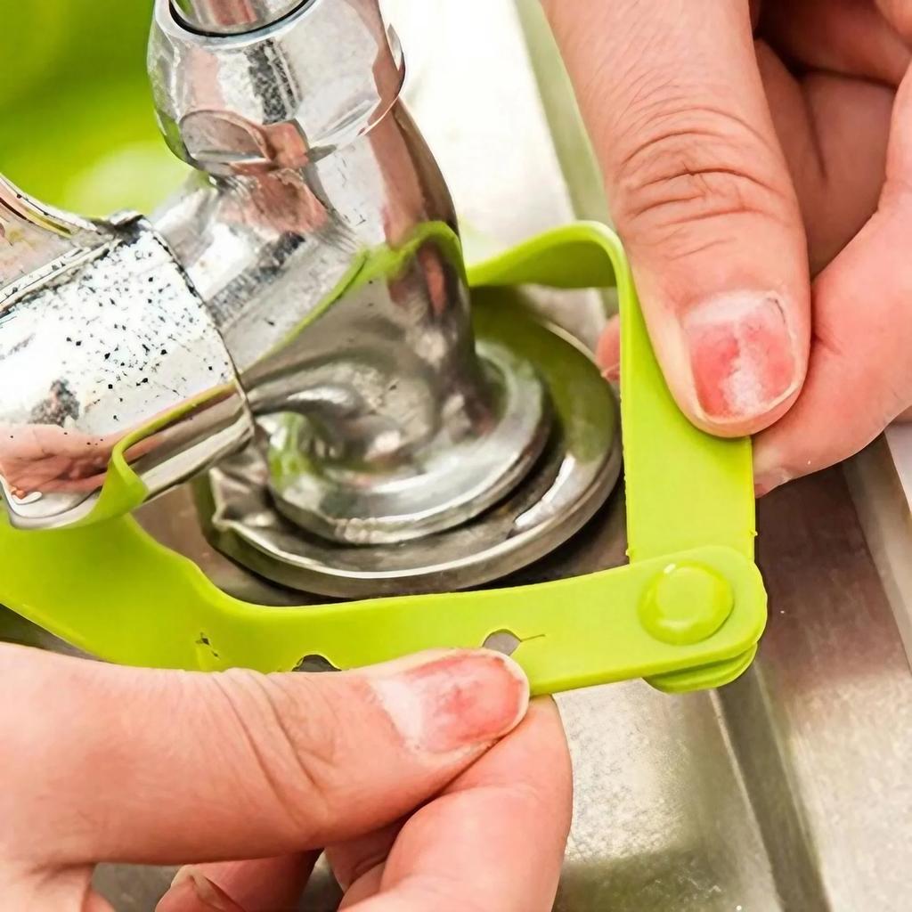 Adjustable Soap Sponge Shelf Organizer Bathroom Faucet Holder Rack Kitchen Sink Holder Hanging Drain Basket Kitchen Accessories