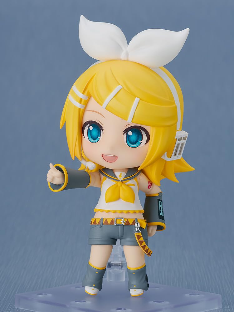 Good Smile Company Nendoroid Character Vocal Series 02 Kagamine Rin Len Kagamine Rin Plastic Painted Movable Figure & 2.0 Non-scale