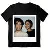 Il Dramma Zendaya Robert Pattinson Nuova Maglietta Unisex Unisex Girocollo Cotone Manica Corta Y2k Oversize Popolare Moda Tee