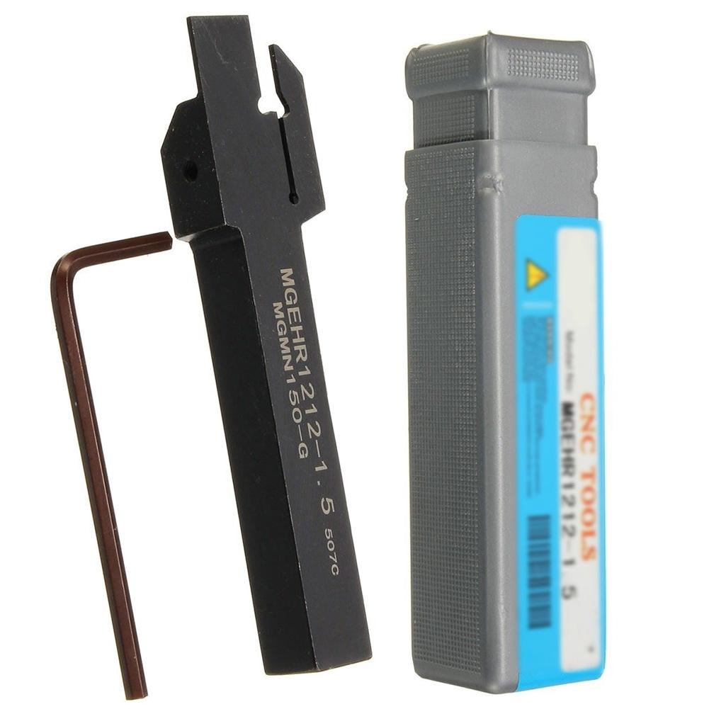MGEHR1212 1 5 12mm Shank Grooving Cut Off Tool Holder for MGMN150 1 5mm