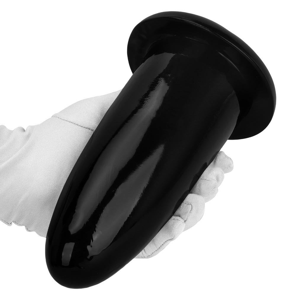 Black PVC Dildo Simulated Penis Butt Plug with Suction Cup Fisting Sex Toy Strap On Cock Big Dick Realistic Cock