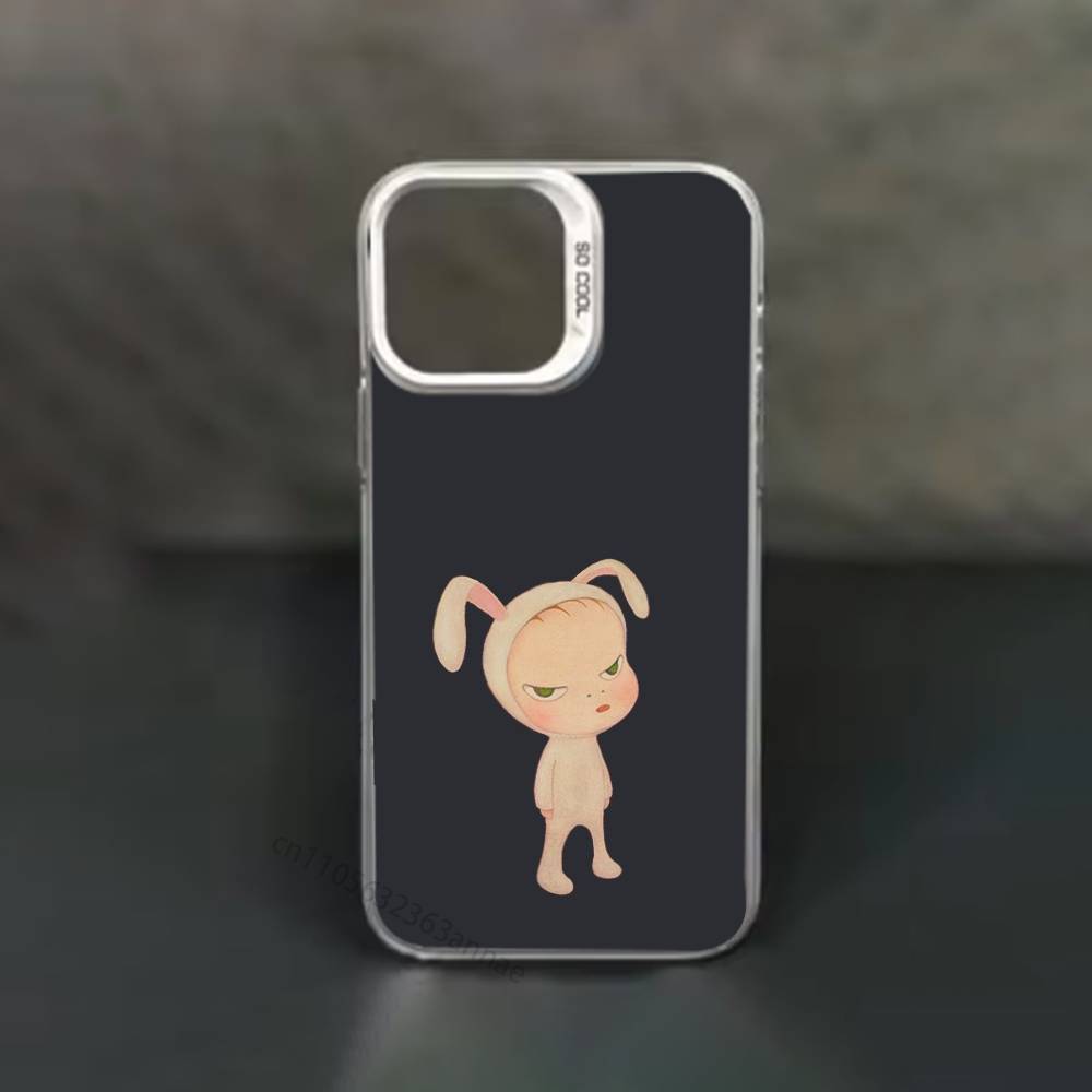 

Y-Yoshitomos Art N-Nara phone Case for iPhone 17 11 12 Pro Max Plus Mini Air SE 16e 14 15 16 13 Soft Shell iPhone16pro