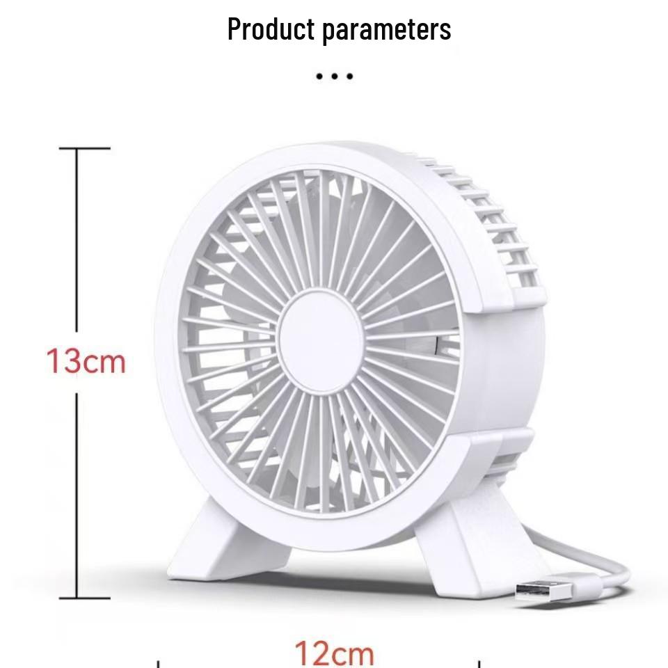 Silent Mini Portable Desktop Fan for Dorms & Homes - New Versatile Model