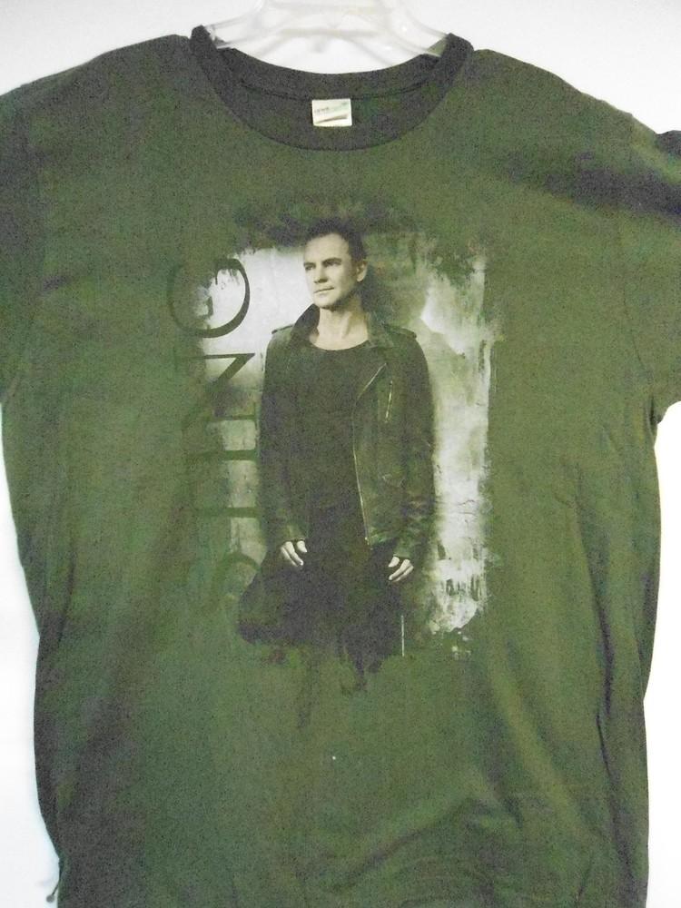 STING OFFICIAL OLD STOCK MERCH 2011 LICENSE BAND CONCERT MUSIC SMALL Unisex T-Shirt