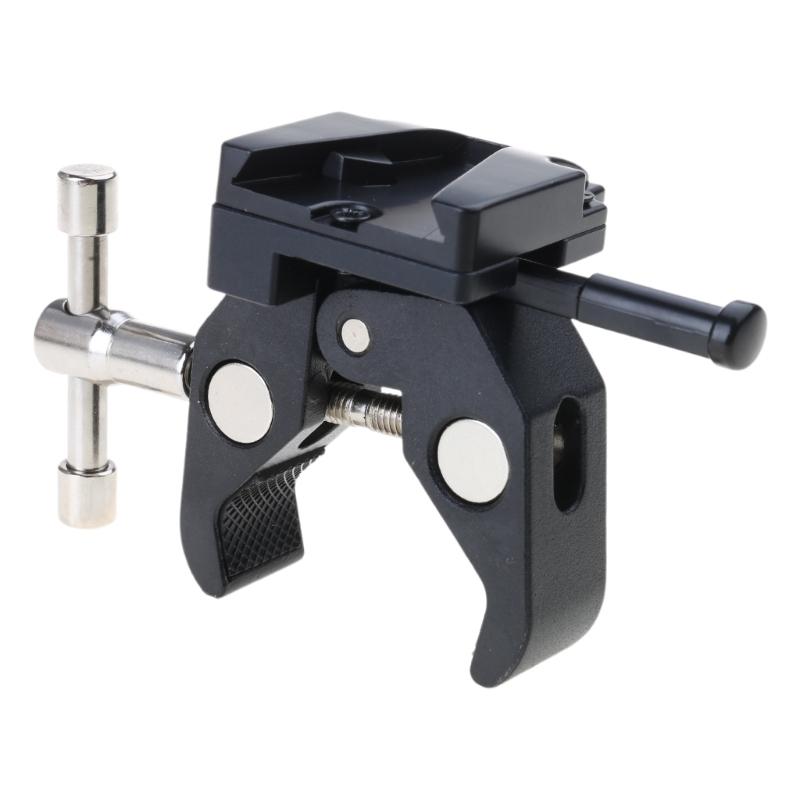 

Aluminum Alloy V Clamp Claw Clamp with Enhanceds Metal Grip for Mounting on Tripods 1