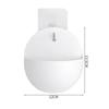 1 PCS Wall Decorative Plastic Hanging Planters Pot Wall Mounted Flower Planter Garden Indoor Wall Decor Durable for Plants