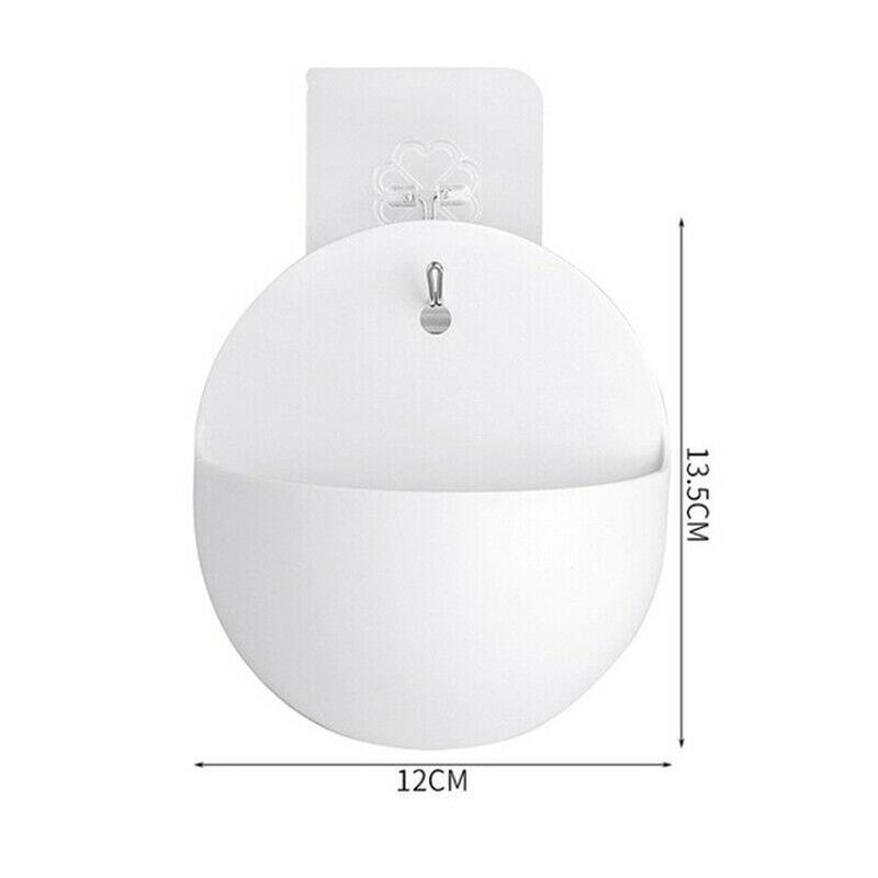1 PCS Wall Decorative Plastic Hanging Planters Pot Wall Mounted Flower Planter Garden Indoor Wall Decor Durable for Plants