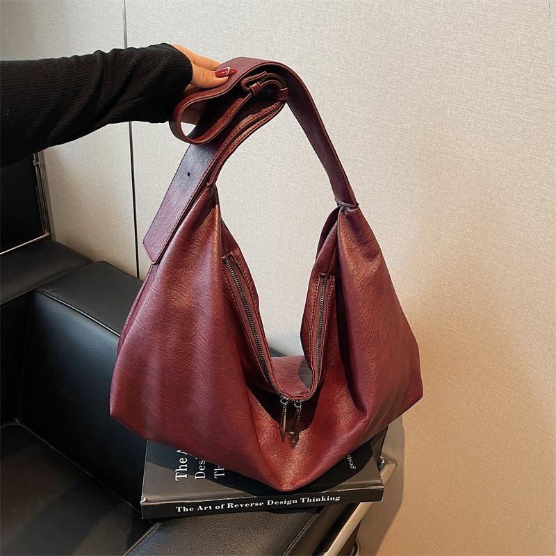 Women's Bag New Large-capacity Underarm Bag Fashionable Large-capacity Tote Bag Simple Shoulder Bag