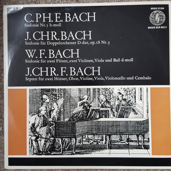 

LP Record C.PH.E. BACH, J.CHR. BACH, W.F. BAC - Sinfonie Nr. 5 H-moll - Sinfonie Fü 21264 Orbis 1963 Germany Classical Used