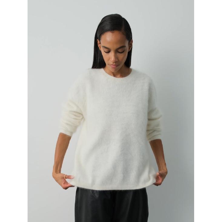 Suéter de Punto Rosa para Mujer Manga Larga Moda Suelto Patchwork Lindo Top Y2k Punto Femenino Elegante Nuevo