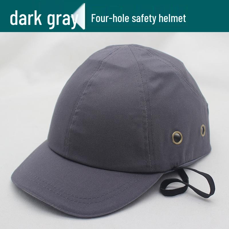 Breathable ABS Safety Helmet with Duckbill Design - Lightweight, Anti-Smash & Collision Protection for Work Environments